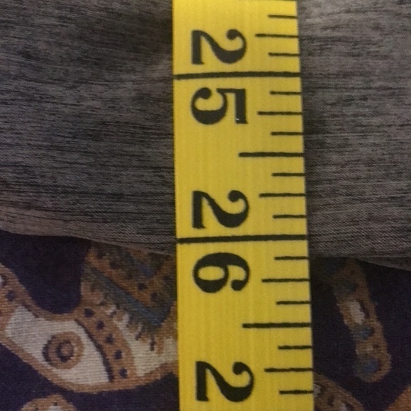 AB Studio Women’s Tunic Top Brown Size M Short Sleeves Banded Waist Stretchy - Picture 9 of 11